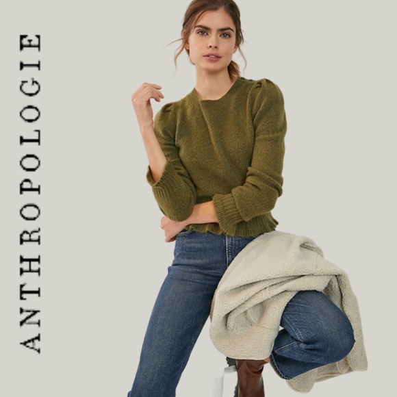 Anthropologie Sweaters - Anthropologie Drea Cropped Sweater